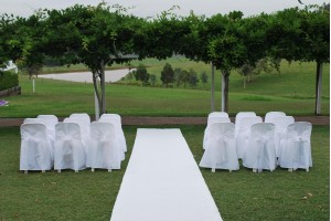 Passatoia bianca tappeto nuziale