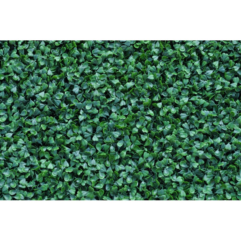 Bosso artificiale siepe a muretto cm 66x22x80h verde sintetico