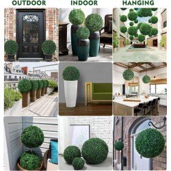 Sfere buxus decorative per interno ed esterno