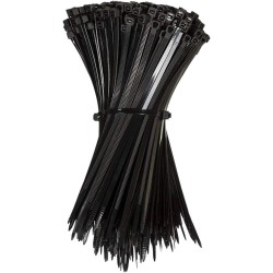 fascetta in plastica nera