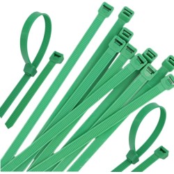 fascetta in plastica verde