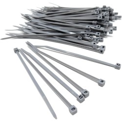 fascetta in plastica grigia