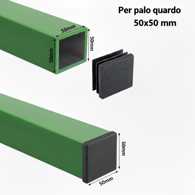 Inserto Palo Tappo Quadro