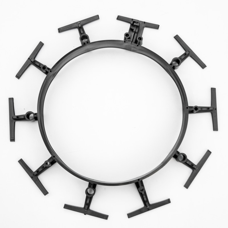 bordo circolare per prato artificiale