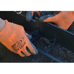 Bordo separazione prato ghiaia per aiuole