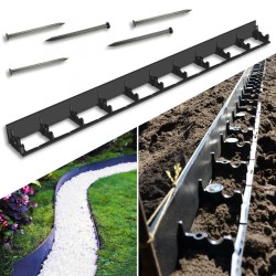 Bordura in Plastica per Aiuole h 8 cm