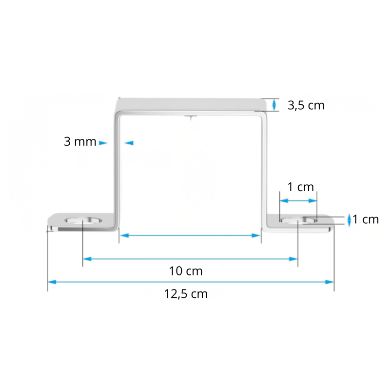Fascetta per tubo 50x50