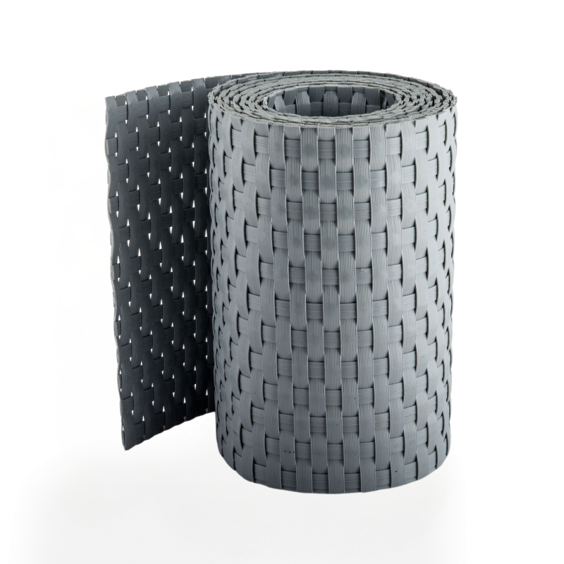 Strisce schermanti Rattan Grigio Chiaro